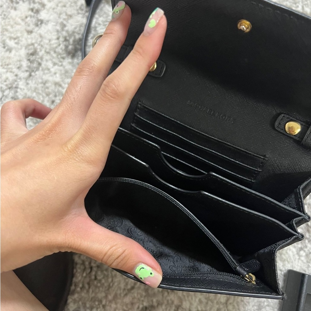 Black mini MK bag
